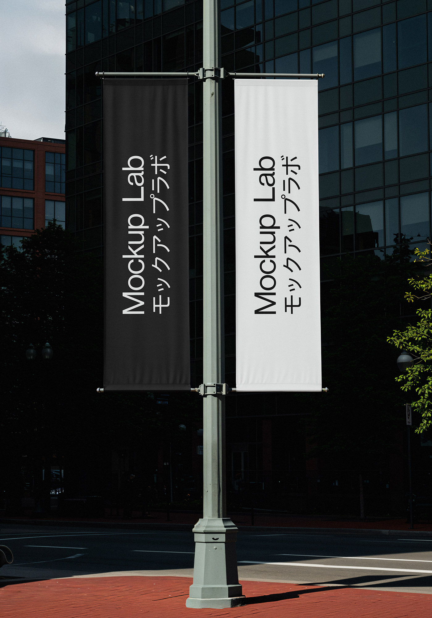 Flag 02ML Mockup, Out of Home, preview